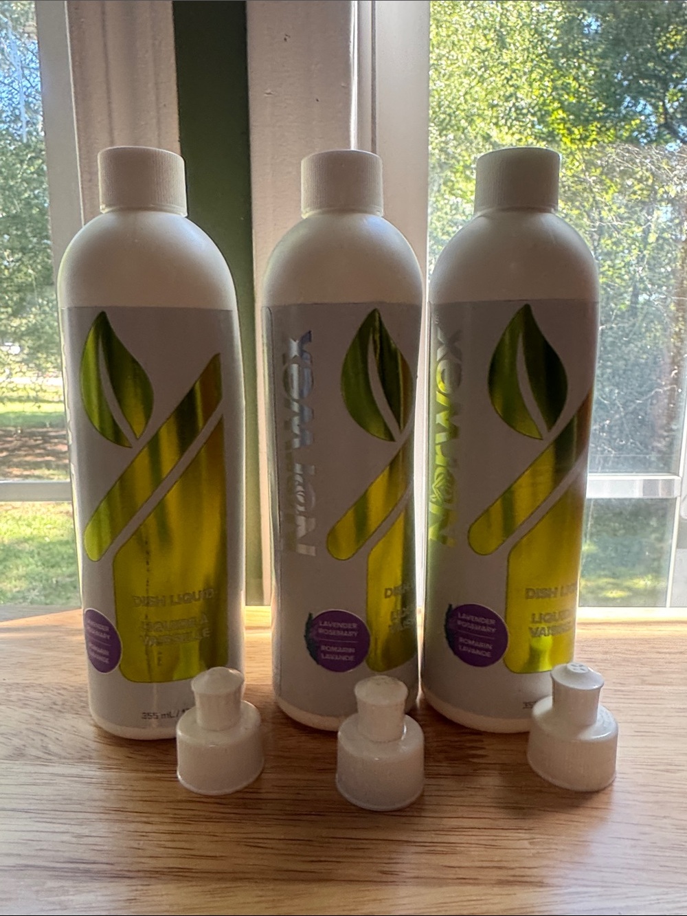 Norwex Lavender Rosemary Liquid Soap Refill - White & Green